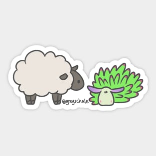 Sheep See Sea Sheep Sticker